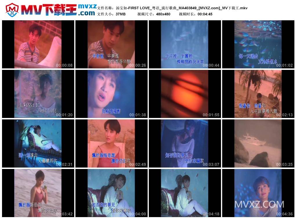 汤宝如-FIRST LOVE_粤语_流行歌曲_MA403849